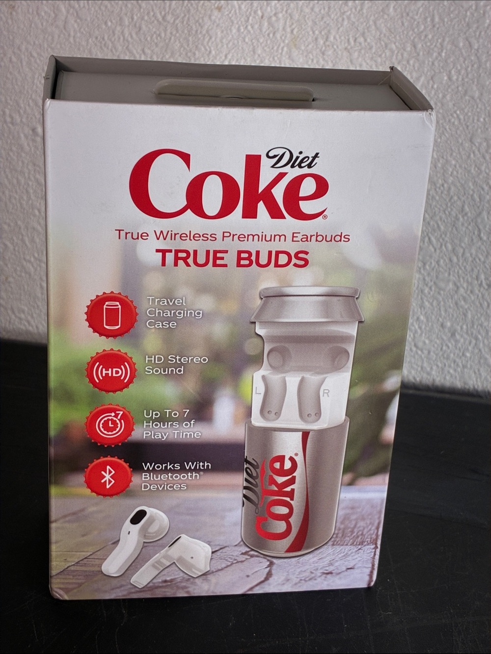 Diet Coke True Buds Wireless Earbuds - White